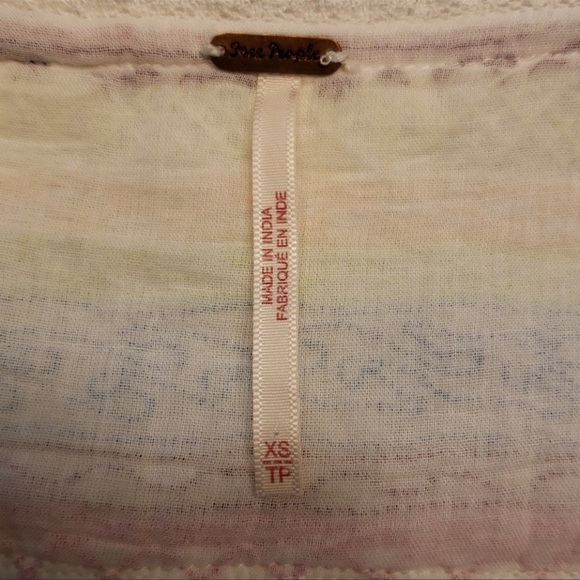 Free People Mirabella Embroidered Top NWT - Picture 4 of 7